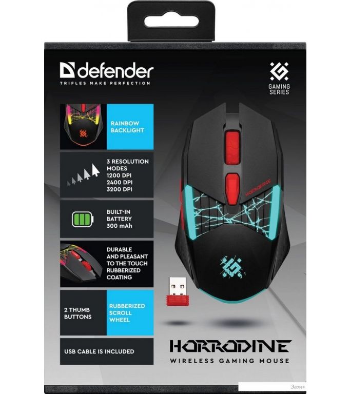 Игровая мышь Defender Horrodine GM-237