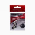    Namazu ROLLING SWIVEL PEARL BEADS AND OLIVE RUBBER STOPPER,  L, 4 .