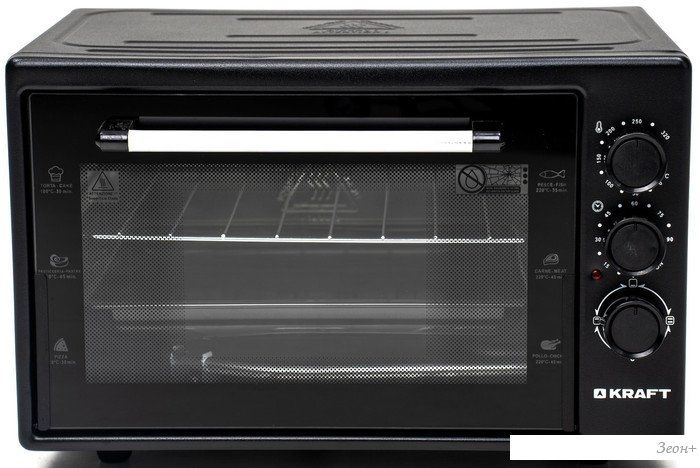 Мини-печь Kraft KF-MO3800BL (черный)