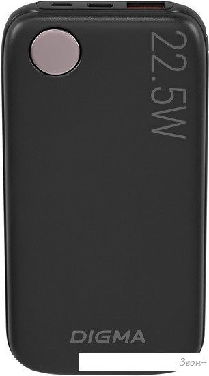 Внешний аккумулятор Digma DGPF10B 10000mAh (черный)