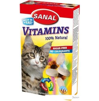 Лакомство для кошек Sanal Vitamins 50 г