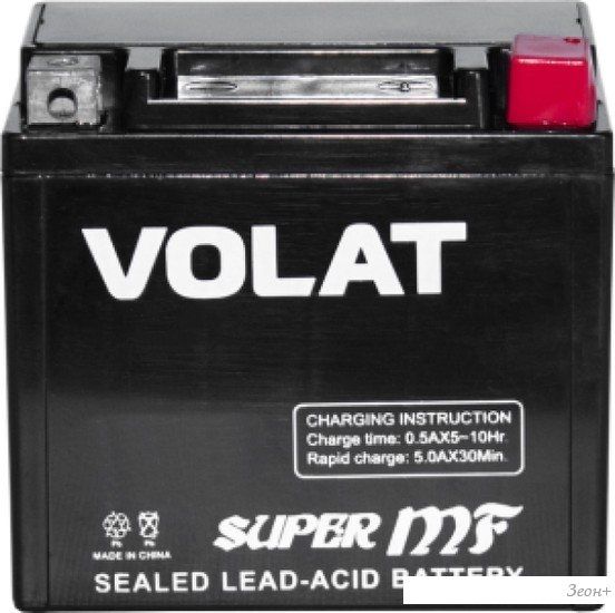 Мотоциклетный аккумулятор VOLAT YTX21L-BS MF R+ (21 А·ч)
