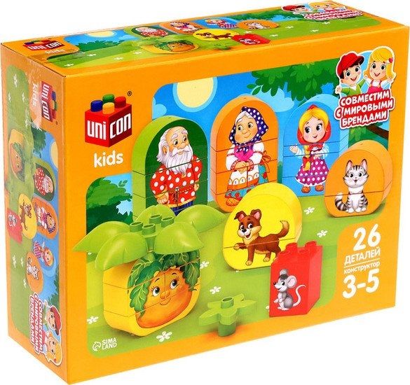 Конструктор Unicon Kids 9826970 Репка