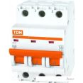 Выключатель автоматический TDM Electric ВА47-29 3Р 8А (С) 4.5кА SQ0206-0106