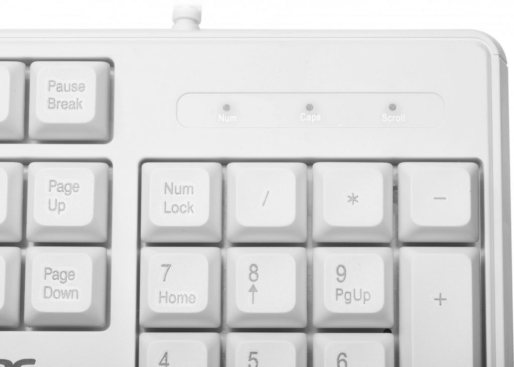 Клавиатура Acer OKW301 (белый)
