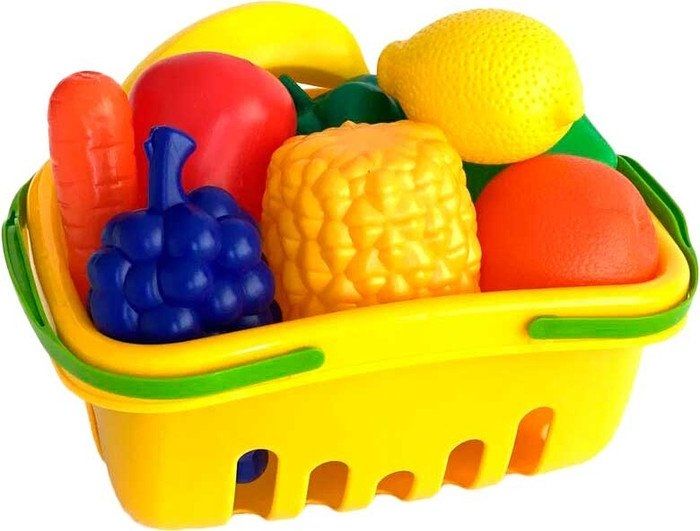 Касса игрушечная Mega Toys Продуктовая корзина №2 МТ3794