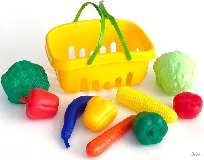Касса игрушечная Mega Toys Продуктовая корзина №1 МТ3793
