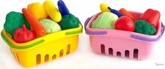 Касса игрушечная Mega Toys Продуктовая корзина №1 МТ3793