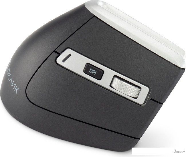 Вертикальная мышь Oklick 991MW (черный)