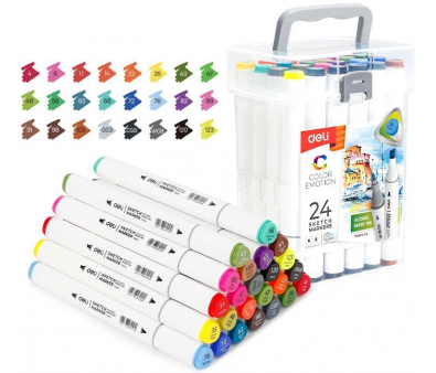     Deli E70803-24 Color Emotion 11 150 .  .  1-7 24.    (24.)