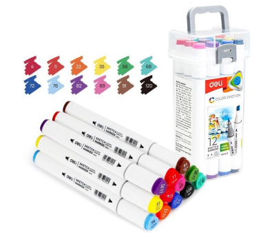     Deli E70803-12 Color Emotion 11 150 .  .  1-7 12.    (12.)