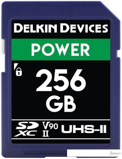 Карта памяти Delkin Devices SDXC Power UHS-II 256GB