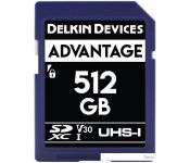   Delkin Devices SDXC Advantage UHS-I 512GB