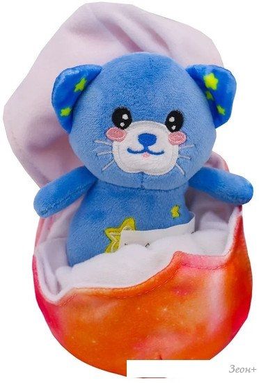 Классическая игрушка Funky Toys Животные в яйце Синий котик FT5907-8