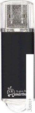 USB Flash Smart Buy 4GB V-Cut Black (SB4GBVC-K)