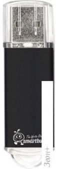 USB Flash Smart Buy 4GB V-Cut Black (SB4GBVC-K)