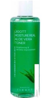 Jigott    Moisture Real Aloe Vera Toner 300 