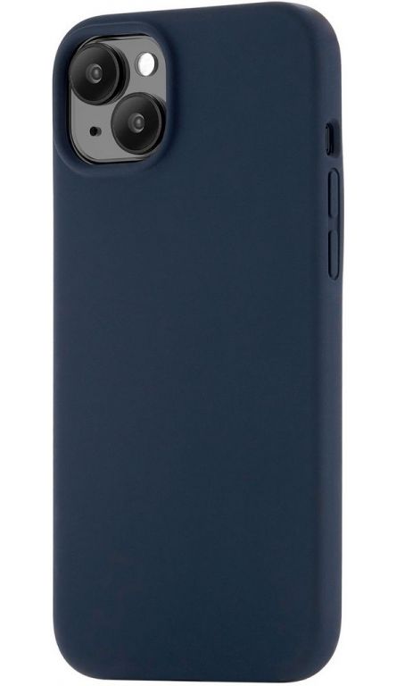 Чехол (клип-кейс) uBear для Apple iPhone 15 Plus Touch Mag Case with MagSafe темно-синий (CS271DB67TH-I23M)