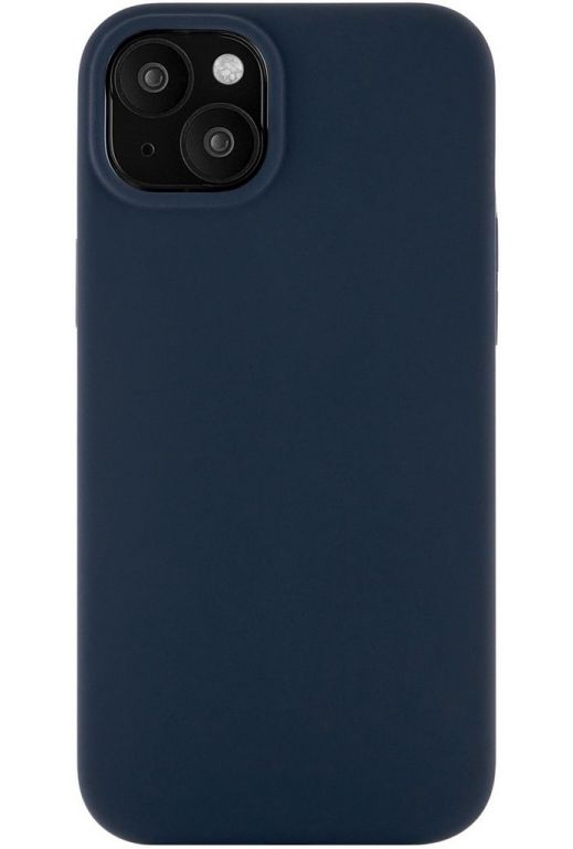 Чехол (клип-кейс) uBear для Apple iPhone 15 Plus Touch Mag Case with MagSafe темно-синий (CS271DB67TH-I23M)