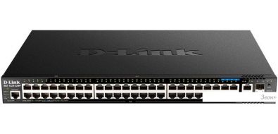 Управляемый коммутатор 3-го уровня D-Link DGS-1520-52MP/A1A