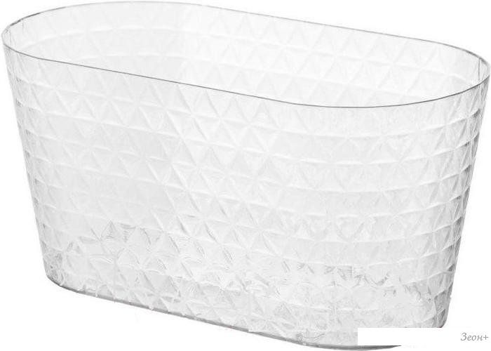 Кашпо Form-Plastic Diament Petit 3796-T00 (прозрачный)