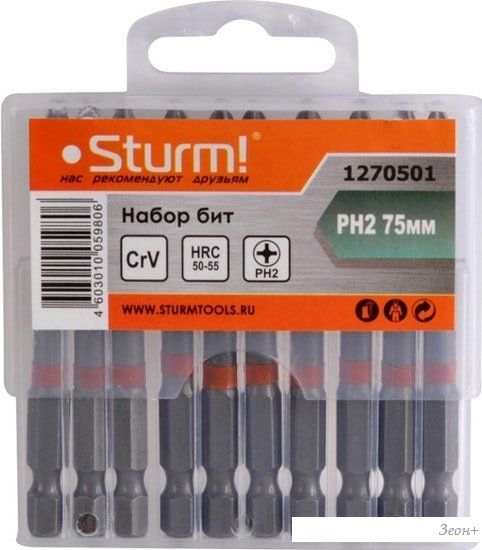 Набор бит Sturm 1270501 (10 предметов)