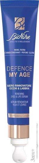 BioNike Сыворотка для век Defence My Age Renewing Eyes Lips Serum (15 мл)