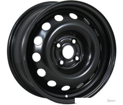 Штампованные диски TREBL 8756 16x6.5" 5x114.3мм DIA 67.1мм ET 45мм Black