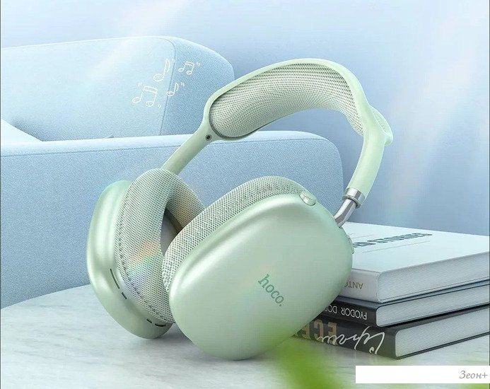 Наушники Hoco W35 Air Light (мятный)