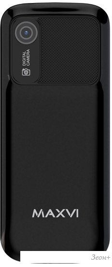 Кнопочный телефон Maxvi P30 (черный)