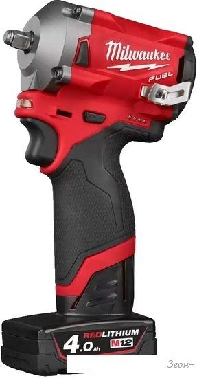 Гайковерт Milwaukee M12 FIW38-422X 4933464613 (с 2-мя АКБ, кейс)