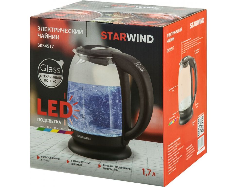 Электрический чайник StarWind SKS4517