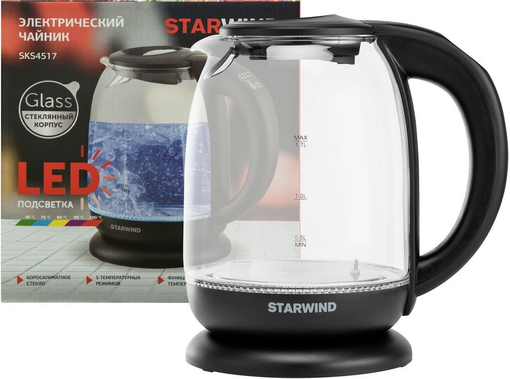 Электрический чайник StarWind SKS4517