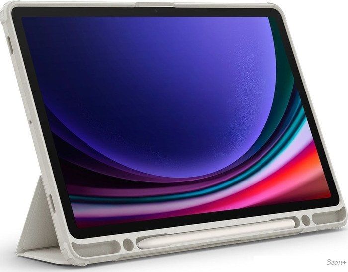 Чехол для планшета Spigen Ultra Hybrid Pro для Galaxy Tab S9 (серый)