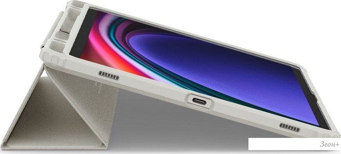 Чехол для планшета Spigen Ultra Hybrid Pro для Galaxy Tab S9 (серый)