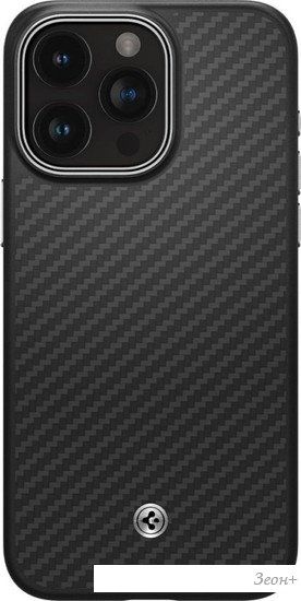 Чехол для телефона Spigen Enzo Aramid для iPhone 15 Pro ACS07045 (черный)