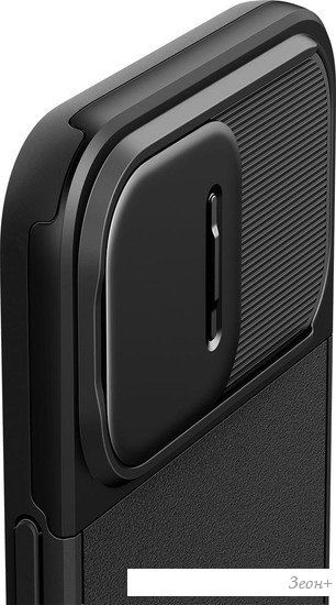 Чехол для телефона Spigen Optik Armor (MagFit) для iPhone 15 Pro Max ACS06599 (черный)