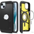 Чехол для телефона Spigen Tough Armor (MagFit) для iPhone 15 ACS06811 (черный)