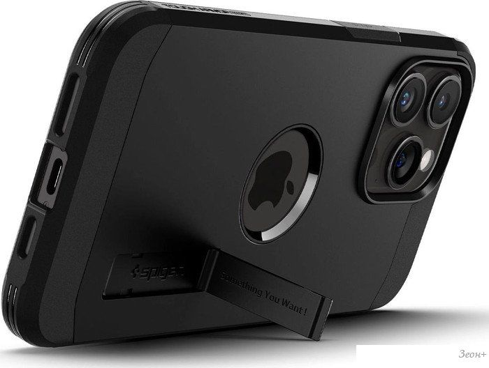 Чехол для телефона Spigen Tough Armor (MagFit) для iPhone 15 Pro Max ACS06594 (черный)