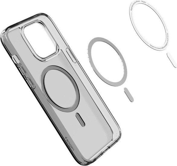Чехол для телефона Spigen Ultra Hybrid (MagFit) для iPhone 14 Pro ACS05586 (затемненный)