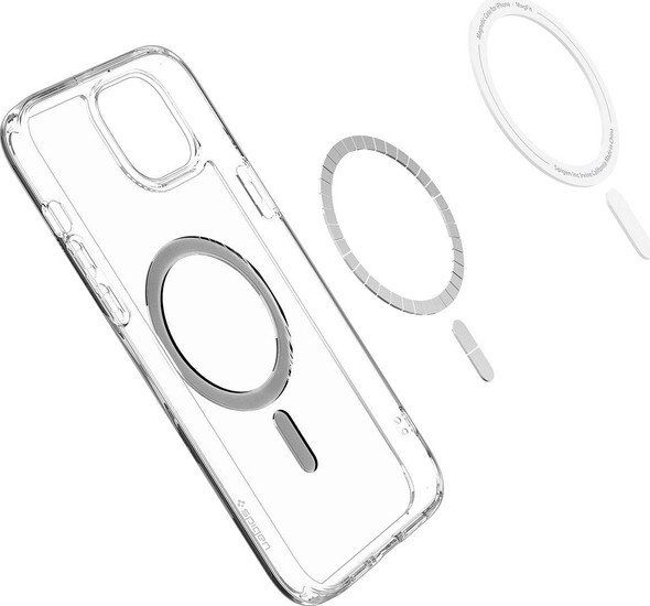 Чехол для телефона Spigen Ultra Hybrid (MagFit) для iPhone 15 ACS06803 (черный)