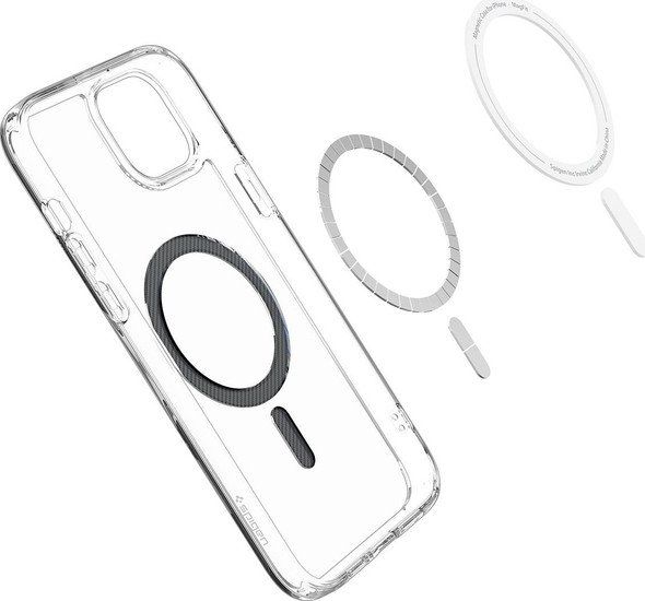 Чехол для телефона Spigen Ultra Hybrid (MagFit) для iPhone 15 ACS06805 (черный)
