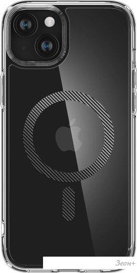 Чехол для телефона Spigen Ultra Hybrid (MagFit) для iPhone 15 ACS06805 (черный)