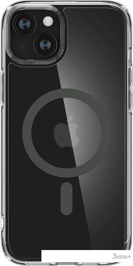 Чехол для телефона Spigen Ultra Hybrid (MagFit) для iPhone 15 ACS06804 (серый)
