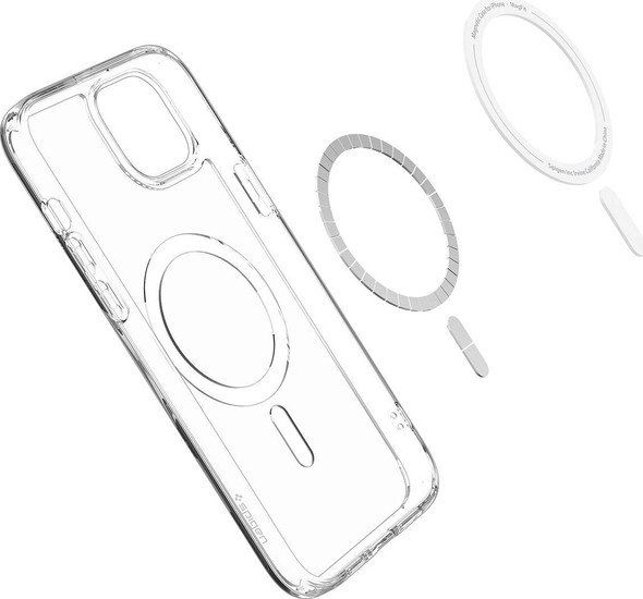 Чехол для телефона Spigen Ultra Hybrid (MagFit) для iPhone 15 ACS06802 (белый)
