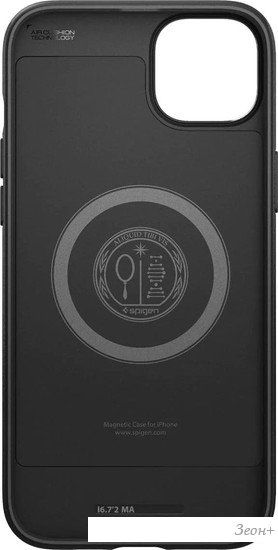 Чехол для телефона Spigen Mag Armor (MagFit) для iPhone 14 Plus ACS04918 (черный матовый)