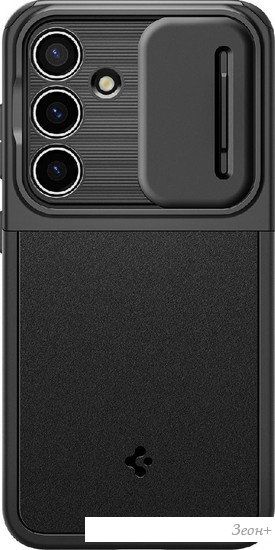 Чехол для телефона Spigen Optik Armor для Galaxy S24 ACS07363 (черный)