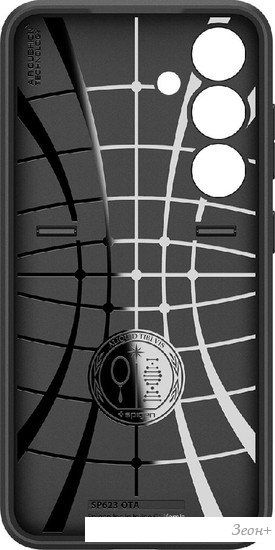 Чехол для телефона Spigen Optik Armor для Galaxy S24 ACS07363 (черный)