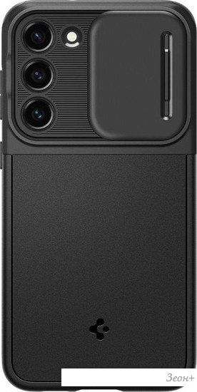Чехол для телефона Spigen Optik Armor для Galaxy S23 ACS05733 (черный)
