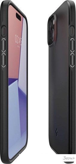 Чехол для телефона Spigen Thin Fit для iPhone 15 ACS06776 (черный)